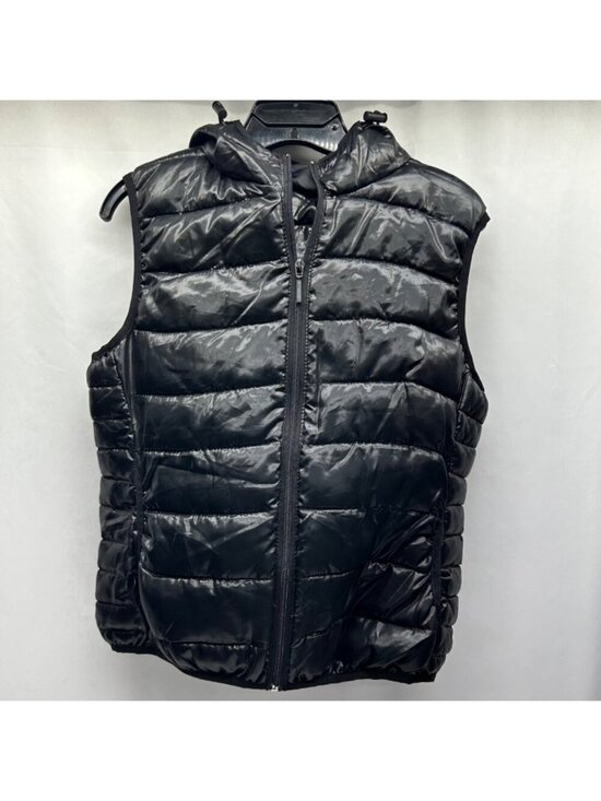 Yoki Jackets & Blazers - Yoki Black Puffer Vest With Hood Lightweight Quilted Design Size Women's Large